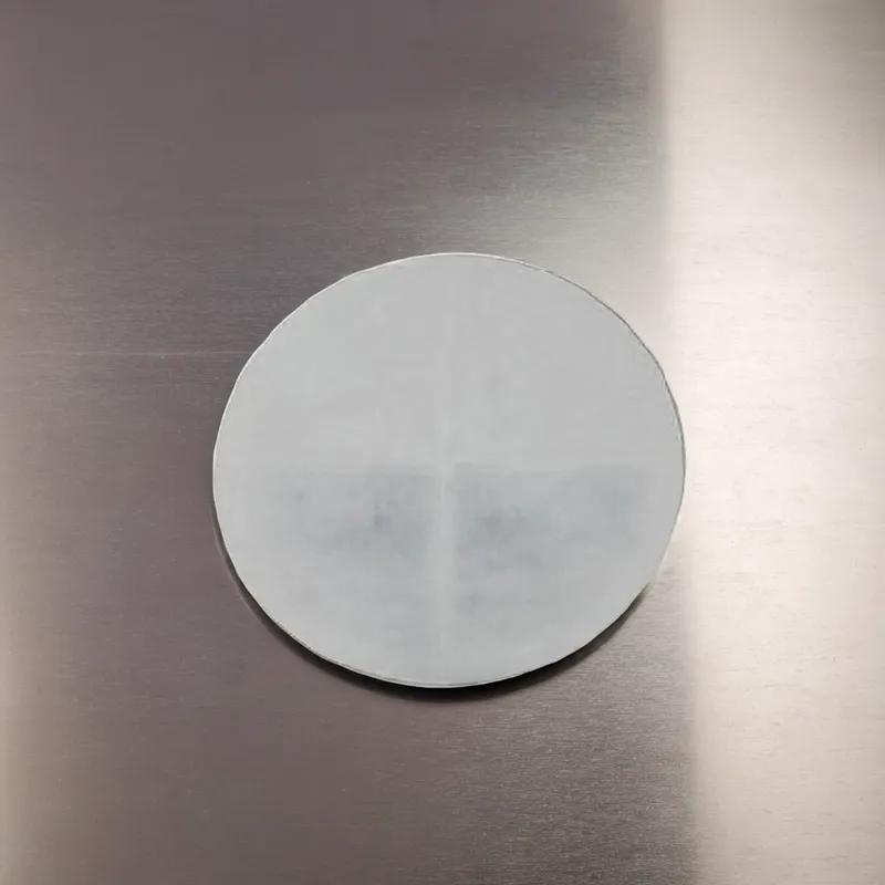 Cake Board 8 IN Corrugated Paperboard White Round Mottled Uncoated 500/Case