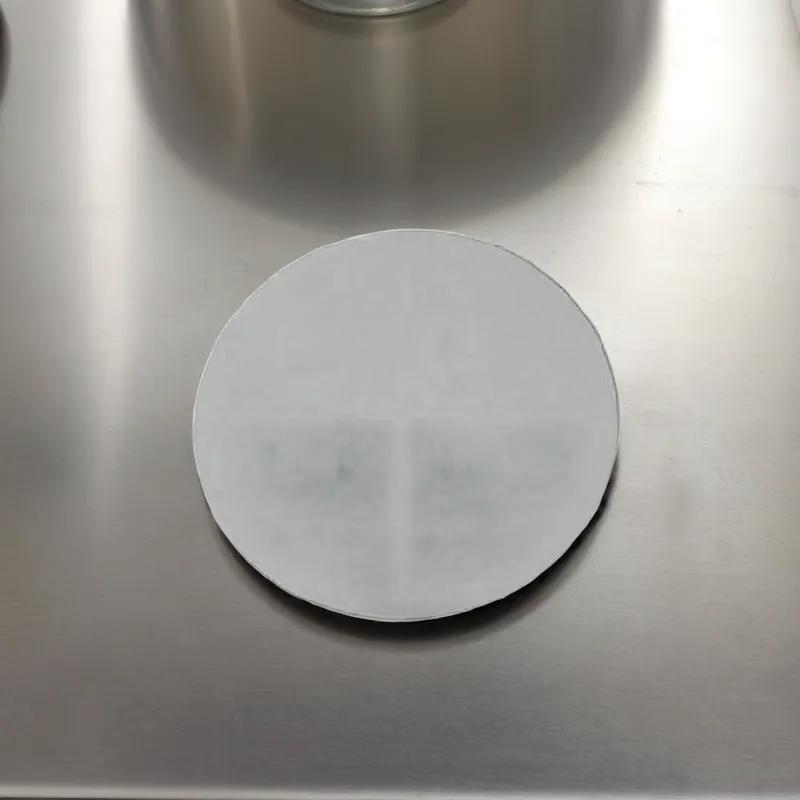 Cake Board 8 IN Corrugated Paperboard White Round Mottled Uncoated 500/Case