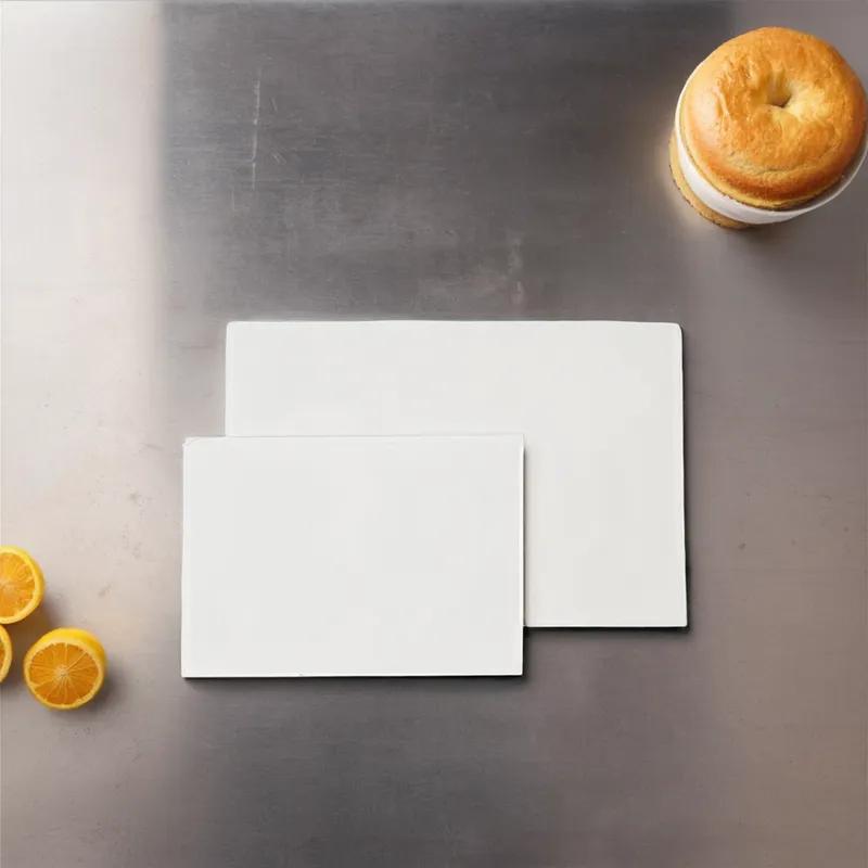 Cake Board 1/4 Size 13.75X9.75 IN Paperboard White Uncoated 100/Case