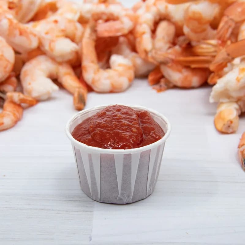 Solo® Souffle & Portion Cup 2 OZ Treated Paper White Round 250 Count/Pack 20 Packs/Case 5000 Count/Case