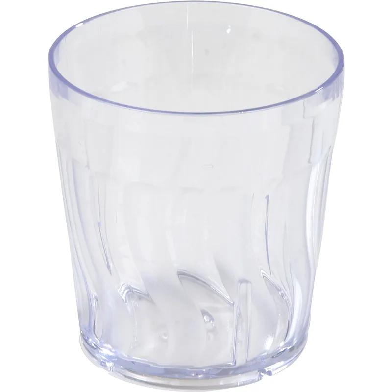 Dinex® Cup Tumbler 9 FLOZ SAN Clear Swirl 72/Case