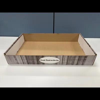 Take-Out Box Carry Tray 21X12X3 IN Paper Rectangle 50/Bundle