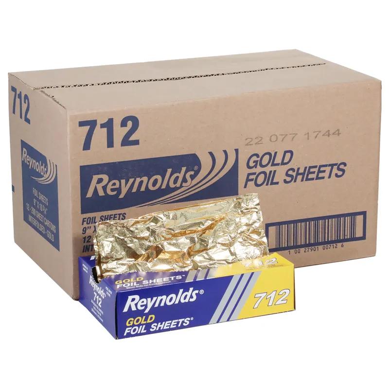 Foil Sheets 9X10.75 IN Aluminum Gold 2400/Case
