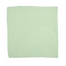 Cleaning Cloth 16X16 IN Light Duty Microfiber Green 24/Pack