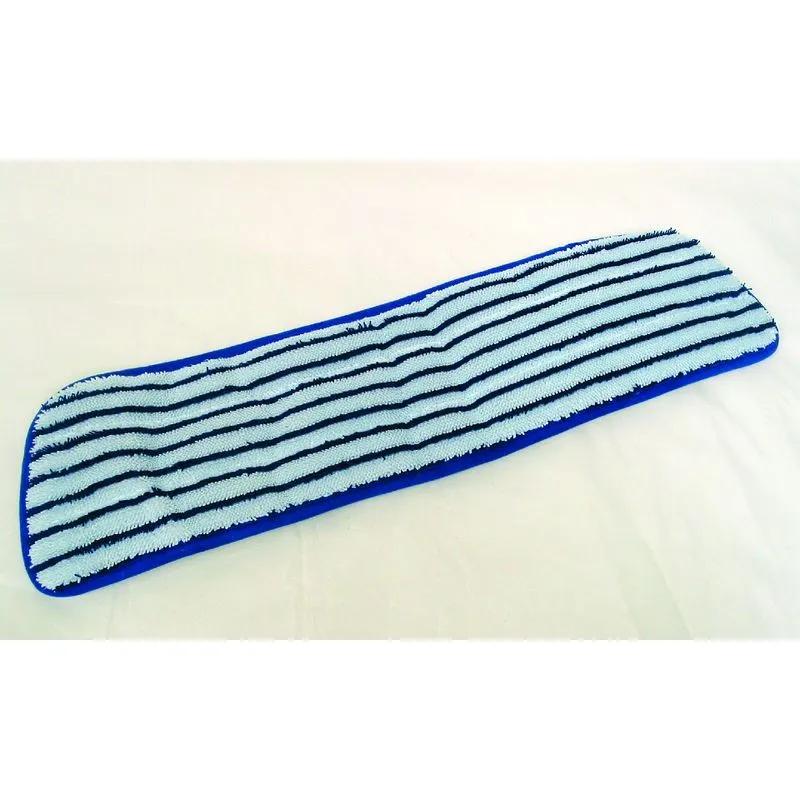 Victoria Bay Finish Applicator 18 IN Blue White Microfiber Flat 12/Pack