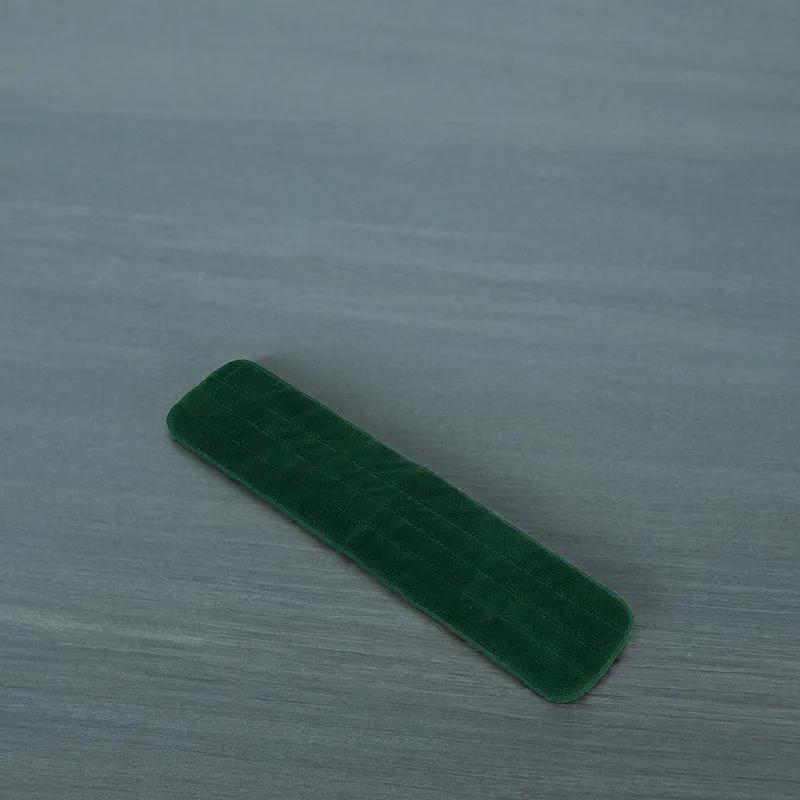 Victoria Bay Mop Head 18 IN Green Microfiber Flat 12/Pack