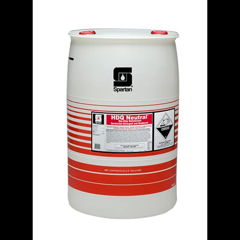 HDQ Neutral® Citrus Scent Disinfectant Cleaner Deodorizer 55 GAL Multi Surface Neutral Concentrate Quat 1/Drum