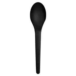 Plantware® Spoon 6 IN PLA Black 50/Case