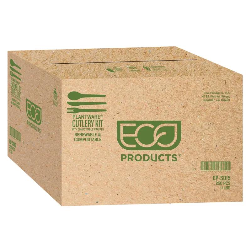 Plantware® Spoon 6 IN PLA Black 50/Case