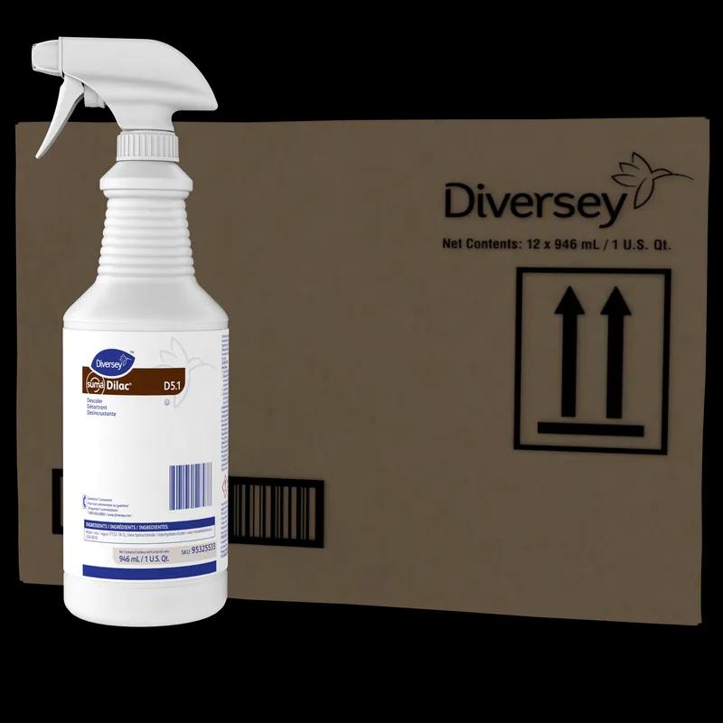 Suma® Odorless Delimer & Descaler 32 FLOZ Multi Surface Acidic Liquid RTU Kosher 12/Case