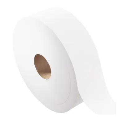 Merfin® Toilet Paper & Tissue Roll 3.5X9 IN 1125 FT 2PLY White Jumbo (JRT) 1500 Sheets/Roll 8 Rolls/Case