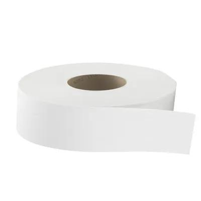 Merfin® Toilet Paper & Tissue Roll 3.5X9 IN 2100 FT 2PLY White Jumbo (JRT) 2800 Sheets/Roll 4 Rolls/Case