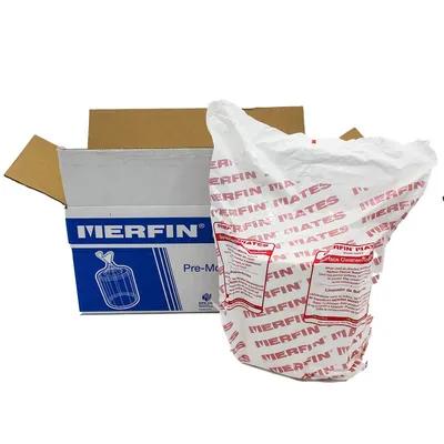 Merfin® Cleaning Wipe Airlaid Paper White Pre-Moistened Center-Pull Roll 450 Sheets/Roll 2 Rolls/Case