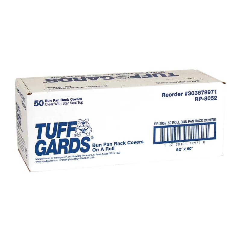 Tuffgards® Bun Pan Rack Cover 52X80 IN HDPE 0.6MIL 50/Case
