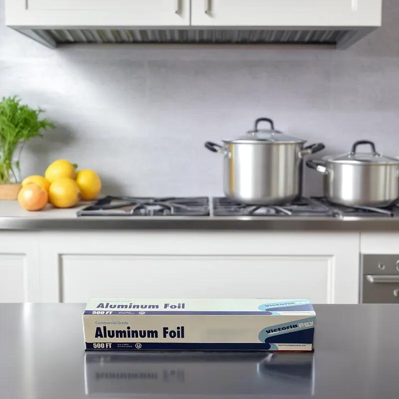 Victoria Bay Food Foil Roll 18IN X500FT Aluminum Standard 1/Roll