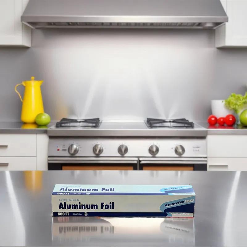 Victoria Bay Food Foil Roll 18IN X500FT Aluminum Standard 1/Roll