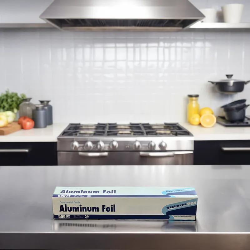 Victoria Bay Food Foil Roll 18IN X500FT Aluminum Standard 1/Roll
