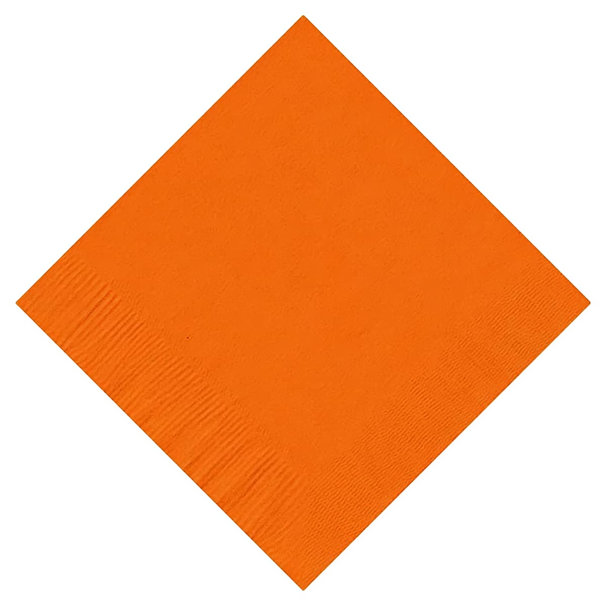 Beverage Napkins Orange Paper 2PLY 600/Case
