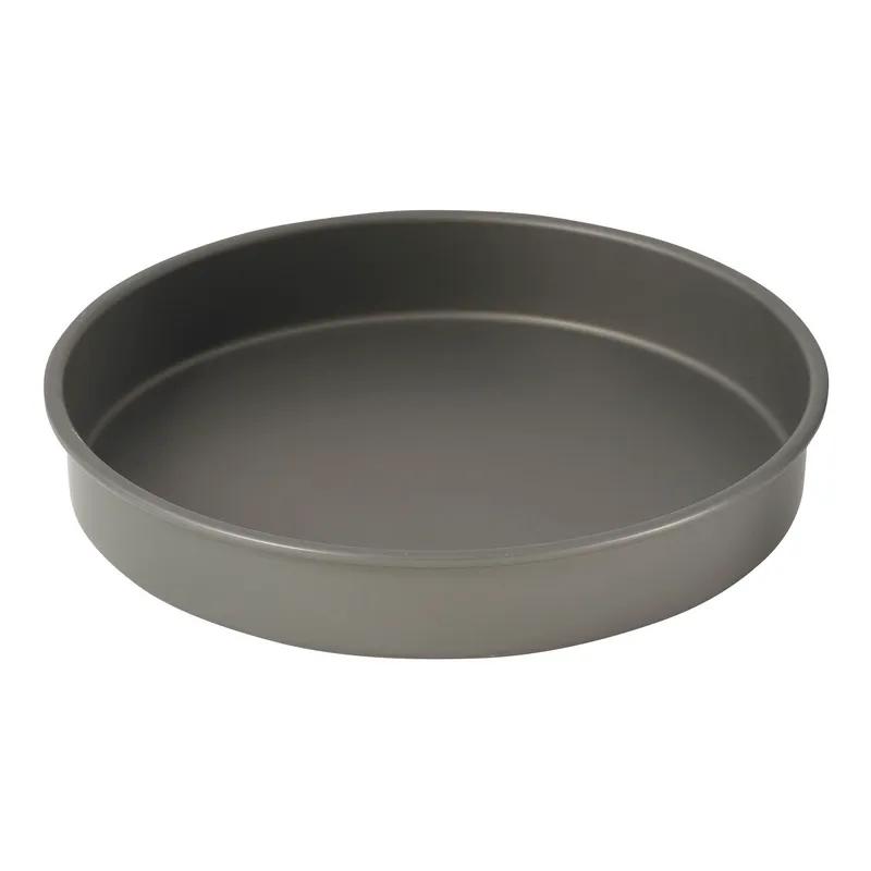 Bakery Pan 12.625X2.077 IN Anodized Aluminum Gray Round 18GA 1/Each