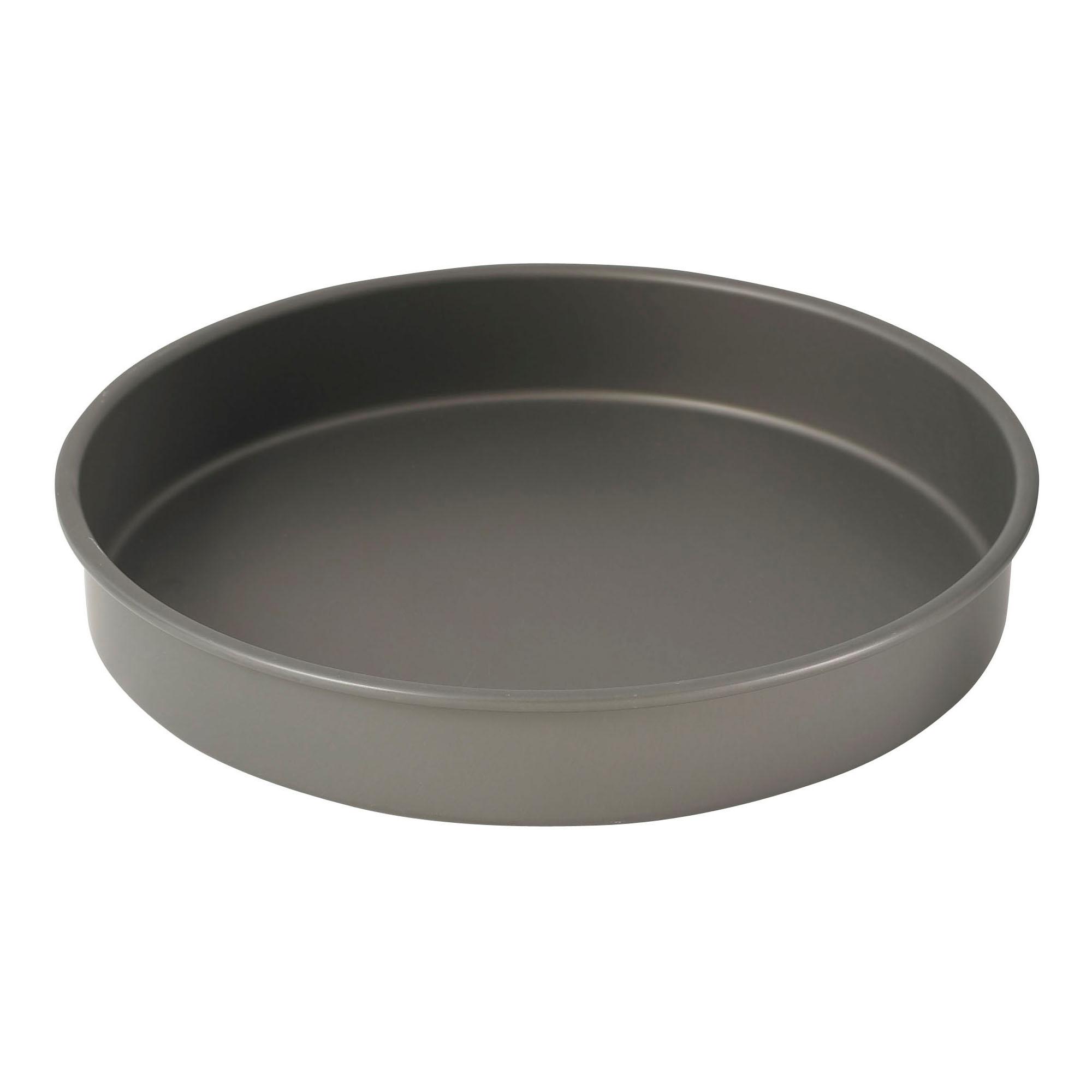 Bakery Pan 12.625X2.077 IN Anodized Aluminum Gray Round 18GA 1/Each