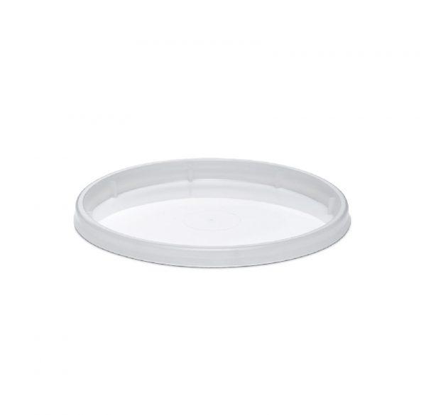 Lid 4.625 IN LLDPE Round For Container Unhinged Recessed 1000/Case