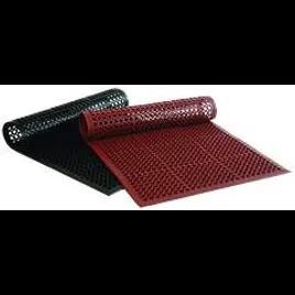 Protection Floor Mat 60X36 IN Black Heavy Duty Grease Resistant 1/Each