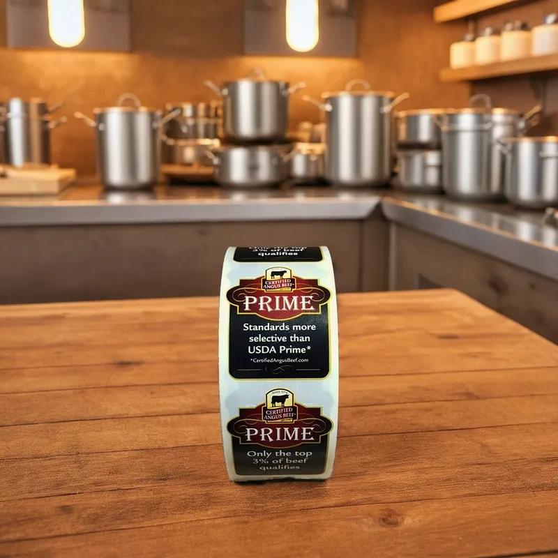 Prime Certified Angus Beef Label 2X2.25 IN 1/Roll