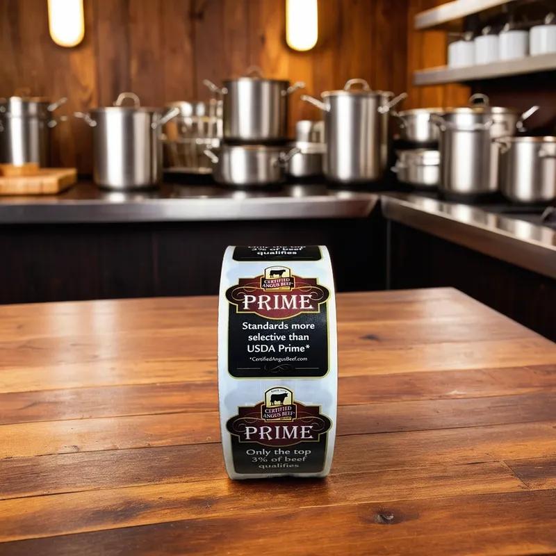 Prime Certified Angus Beef Label 2X2.25 IN 1/Roll