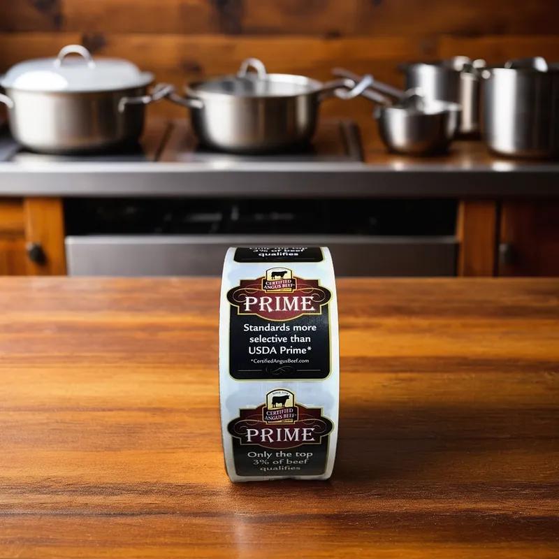 Prime Certified Angus Beef Label 2X2.25 IN 1/Roll