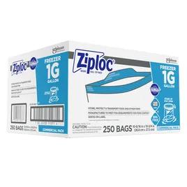 Ziploc® Freezer Bag 1 GAL Plastic 1.2MIL With Zip Seal Closure 250/Case