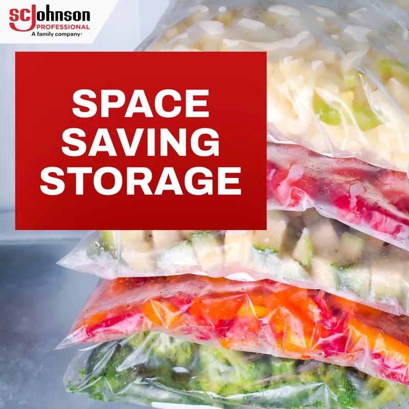 Ziploc® Freezer Bag 1 GAL Plastic 1.2MIL With Zip Seal Closure 250/Case