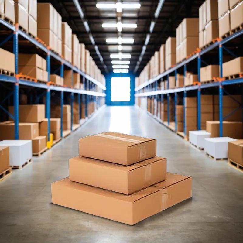 Regular Slotted Container (RSC) 13X10.563X2.875 IN Corrugated Cardboard 32ECT 500/Case