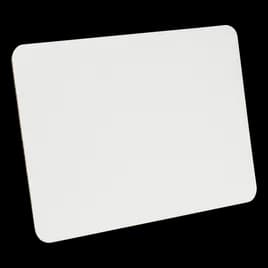 1/4 Sheet Cake Pad Corrugated Cardboard White Single Wall Coated Grease Resistant 100/Case