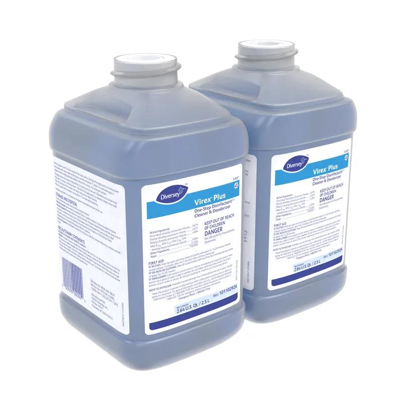 Virex® Plus One-Step Disinfectant Deodorizer 2.5 L Multi Surface Liquid Quat For J-Fill® 2/Case