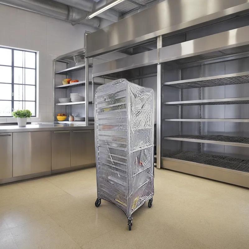 Bun Pan Rack Cover 52X80 IN Plastic 50/Case