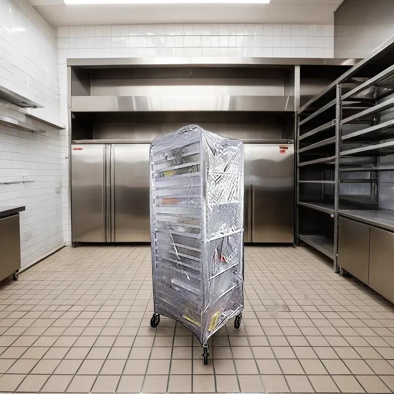 Bun Pan Rack Cover 52X80 IN Plastic 50/Case