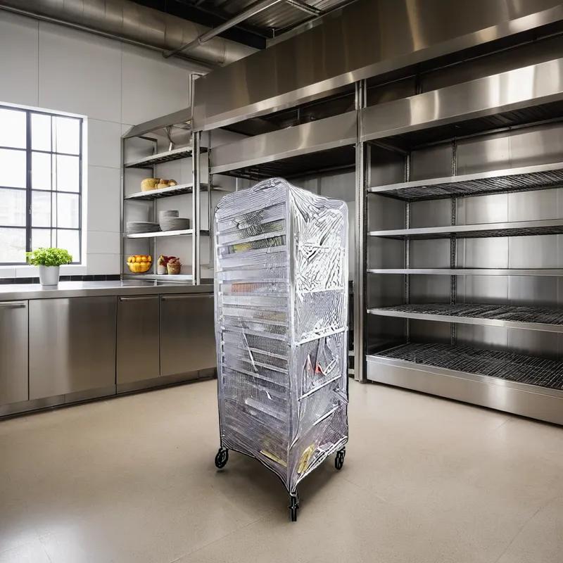 Bun Pan Rack Cover 52X80 IN Plastic 50/Case