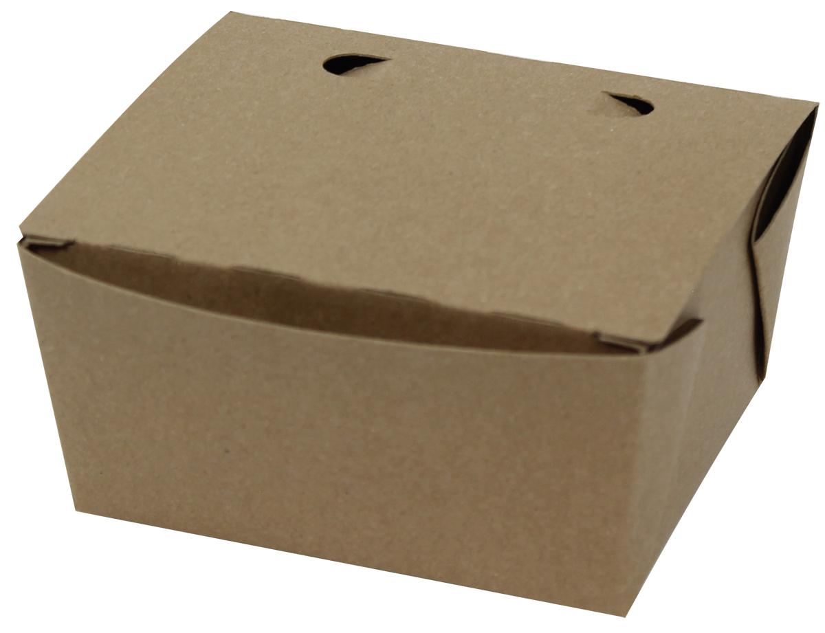 Bio-Plus® #1 Take-Out Box Fold-Top Paper Kraft 360/Case