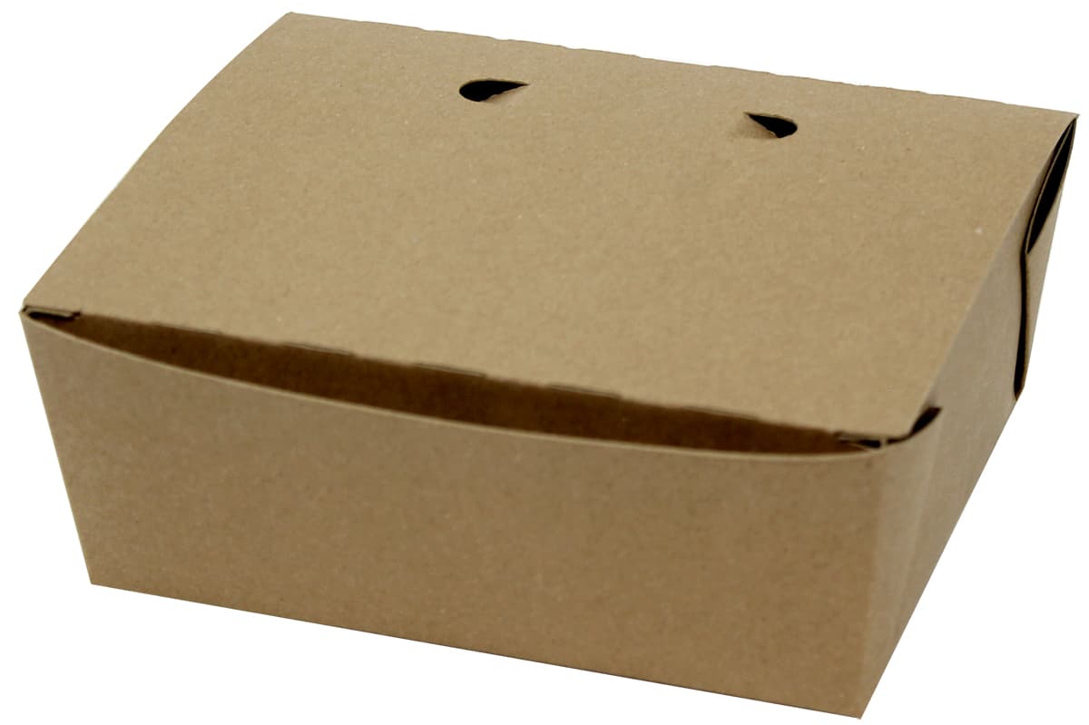 Bio-Plus® #8 Take-Out Box Paper Kraft 240/Case
