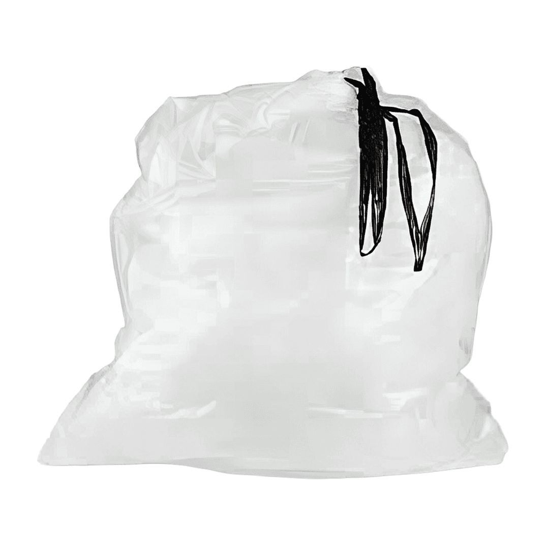 Draw Tuff® Can Liner 30X40 IN 30 GAL Blue LLDPE 1.15MIL With Drawstring Closure 250/Case