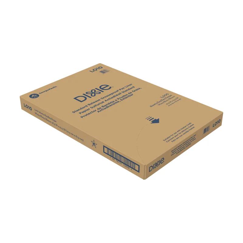 Dixie® Pan Liner 16.375X24.375 IN Paper White Round Grease Resistant 1000/Case