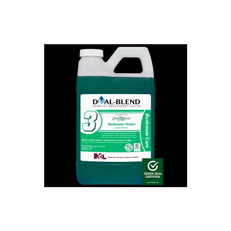 Earth Sense® Restroom Cleaner 5X4X9 IN 80 FLOZ Multi Surface 4/Case