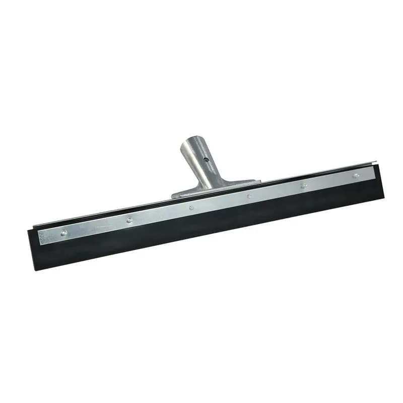 AquaDozer Eco Floor Squeegee 24 IN Steel Rubber Black Silver 1/Each