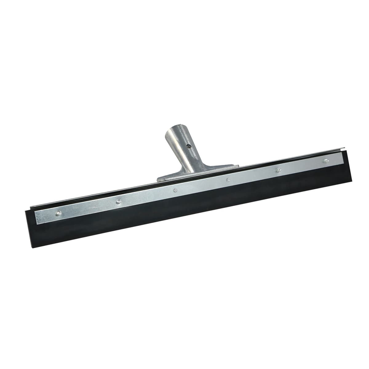 AquaDozer Eco Floor Squeegee 24 IN Steel Rubber Black Silver 1/Each