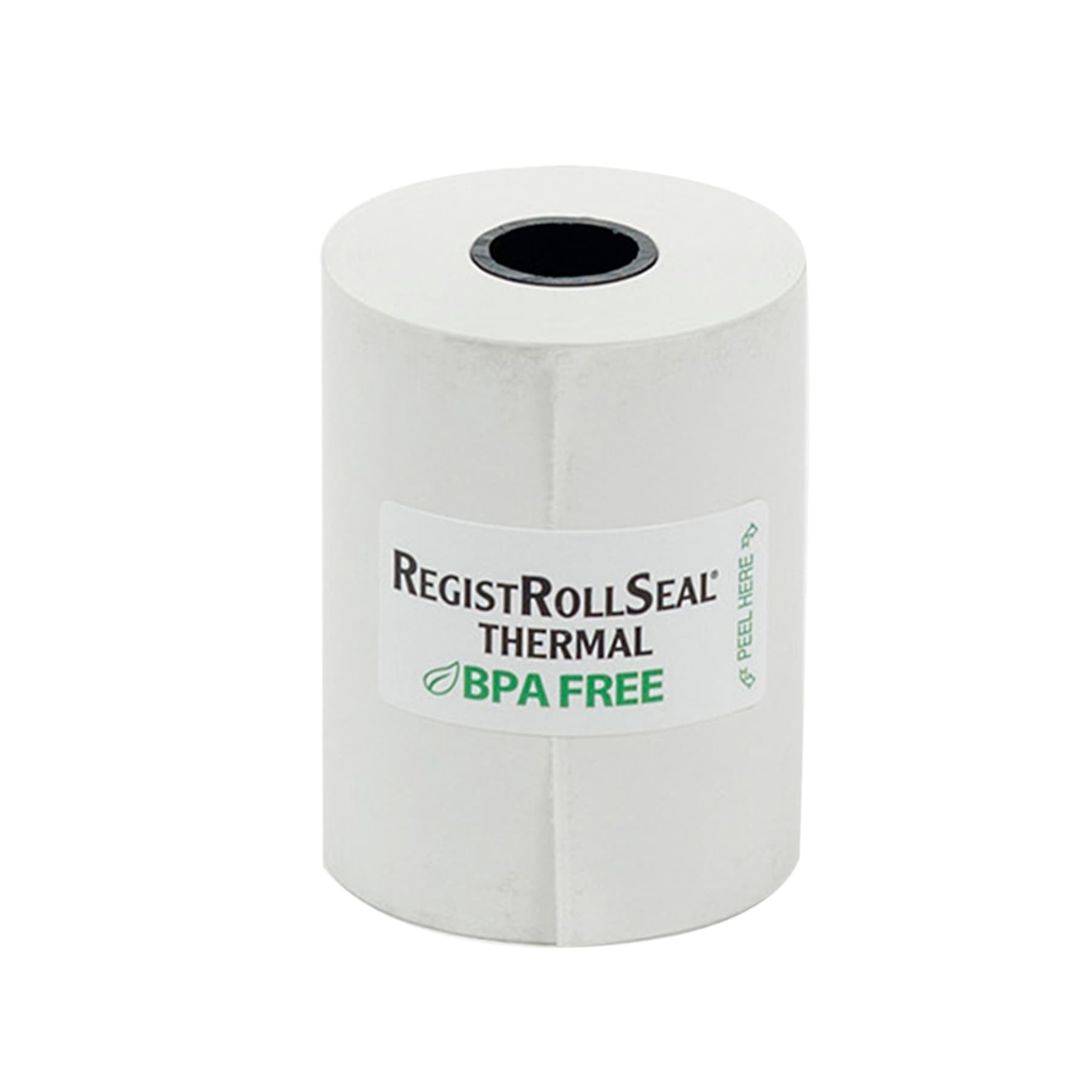 Cash Register Receipt Roll 2.25IN X80FT White Thermal Paper 50/Case