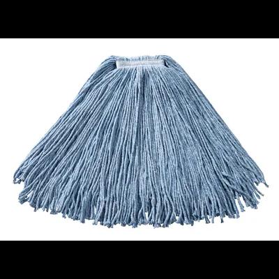 Dura Pro Mop Large (LG) 24 OZ Blue Cotton Synthetic Blend 1IN Headband 12/Case