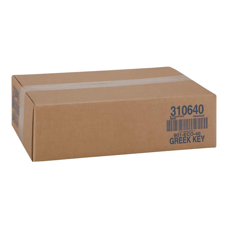 Placemat 10X14 IN Gold Greek Key Linen Paper Embossed 1000/Case