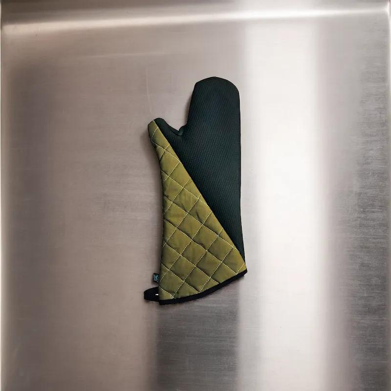 San Jamar BestGrip Oven Mitt 15 IN Tan 500F Protection 1/Each