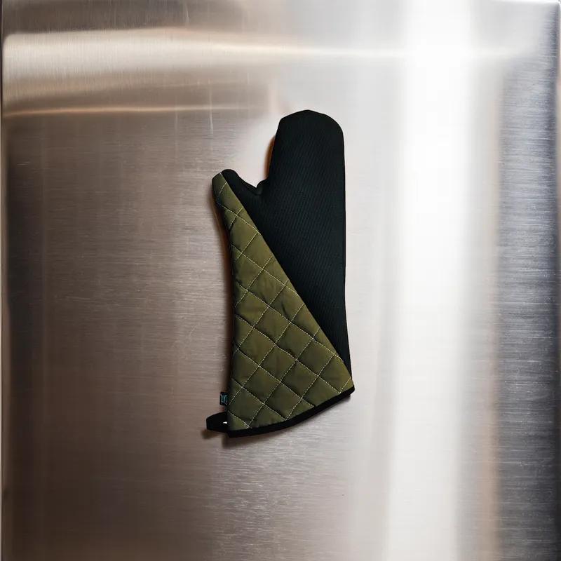 San Jamar BestGrip Oven Mitt 15 IN Tan 500F Protection 1/Each