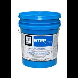 Step Down® Mild Scent Floor Stripper 5 GAL Alkaline Concentrate Non-Butyl Sodium Hydroxide Ethanolamine 1/Pail